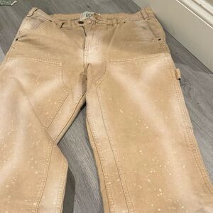 BDG Men's Beige Cargo Pants